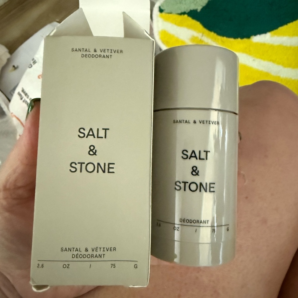 Salt & Stone Santal & Vetiver Deodorant - Cream NEW